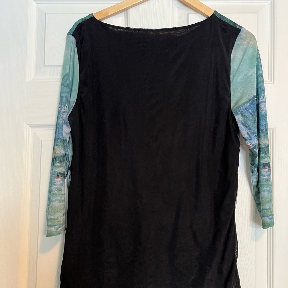 Scenic Print Long Sleeve Top - Picture 2 of 2